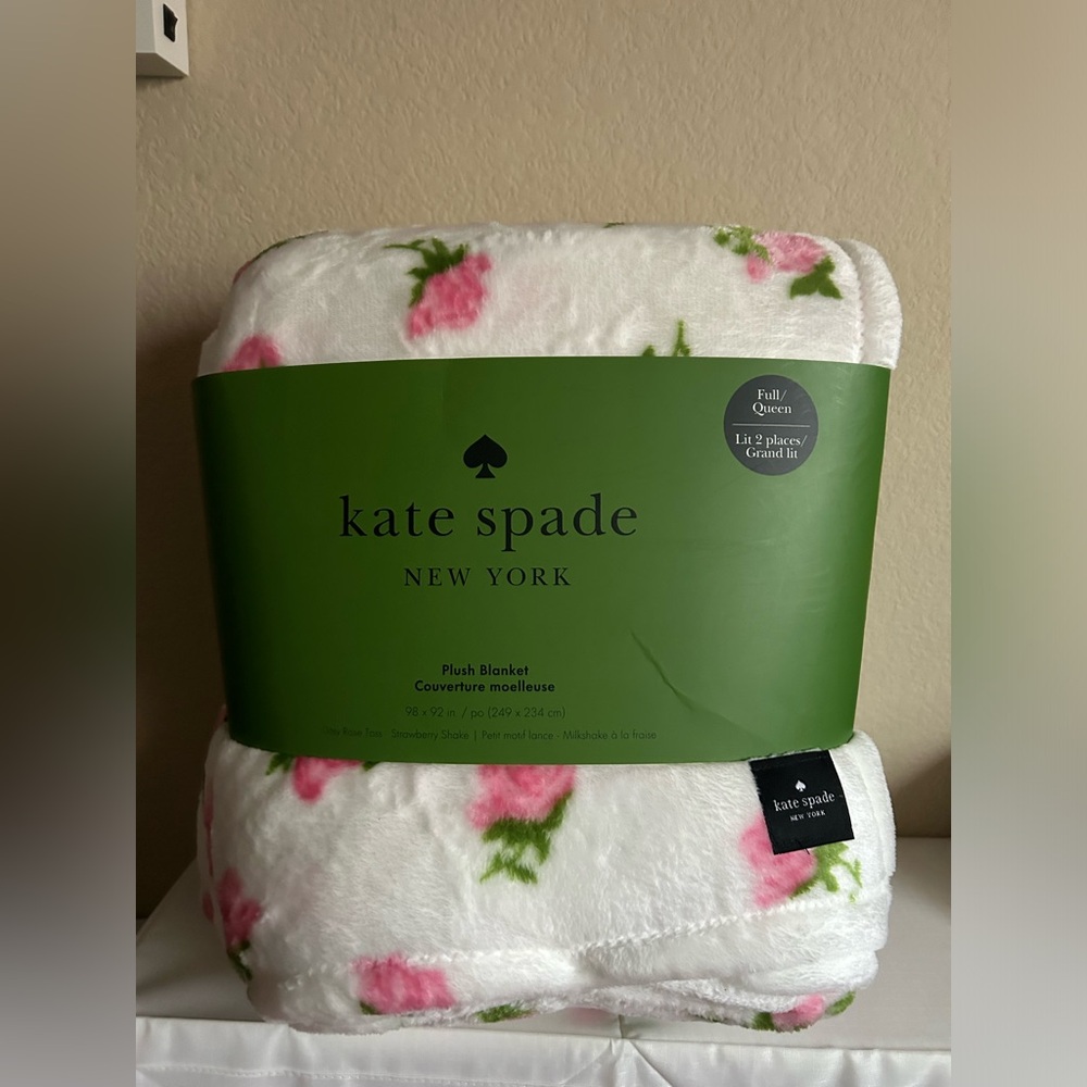 Kate Spade Plush Blanket